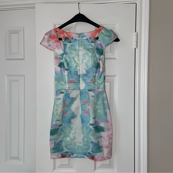 L’ATISTE Pastel Floral Cutout Dress - Picture 2 of 3